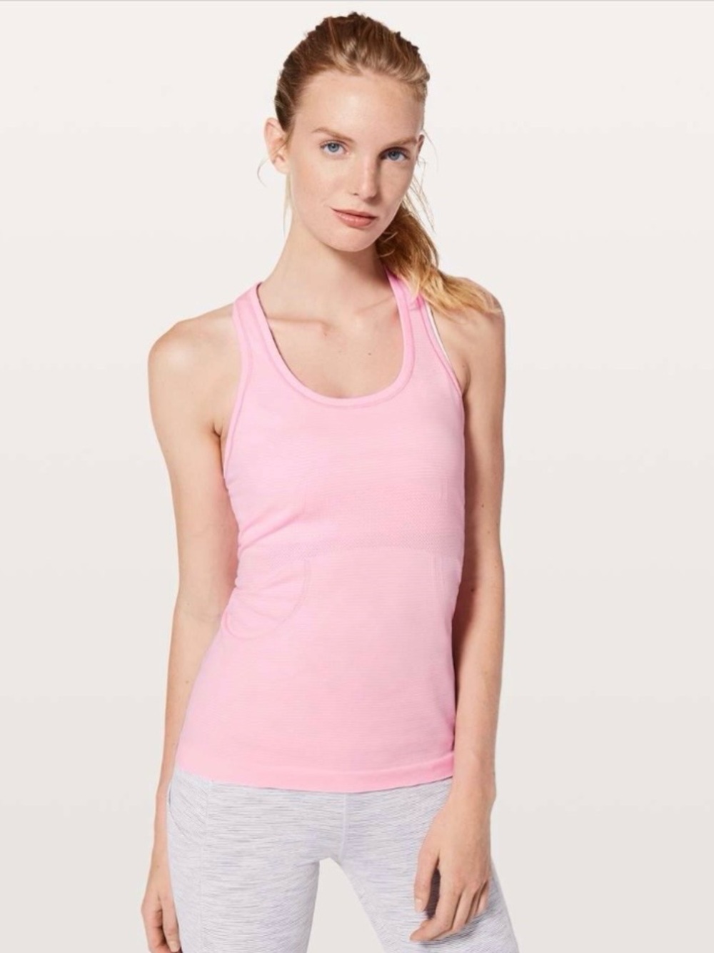 Lululemon Swiftly Tech Racerback Tank Top in Miami Pink size 8